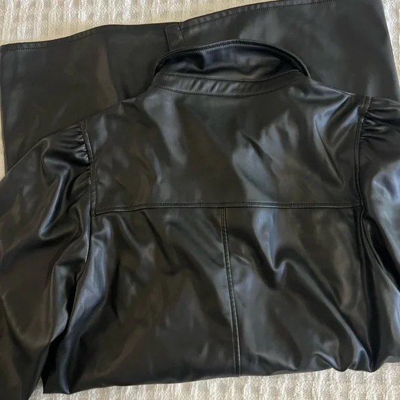 Seven Of All Men Kind Black Leather Mini Dress ✨📸 - Picture 3 of 3